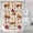White-78, variant on Fairy Tale Mushroom Boho Shower Curtain, Waterproof Polyester Fabric with Hooks, Machine Washable Botanical Mushroom and Magical Forest Mushrooms Bathroom Shower Curtain