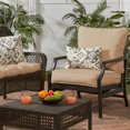 thumbnail image 4 of Greendale Home Fashions Deep Seat Patio Furniture Cushion Set, Stone, 4 of 4