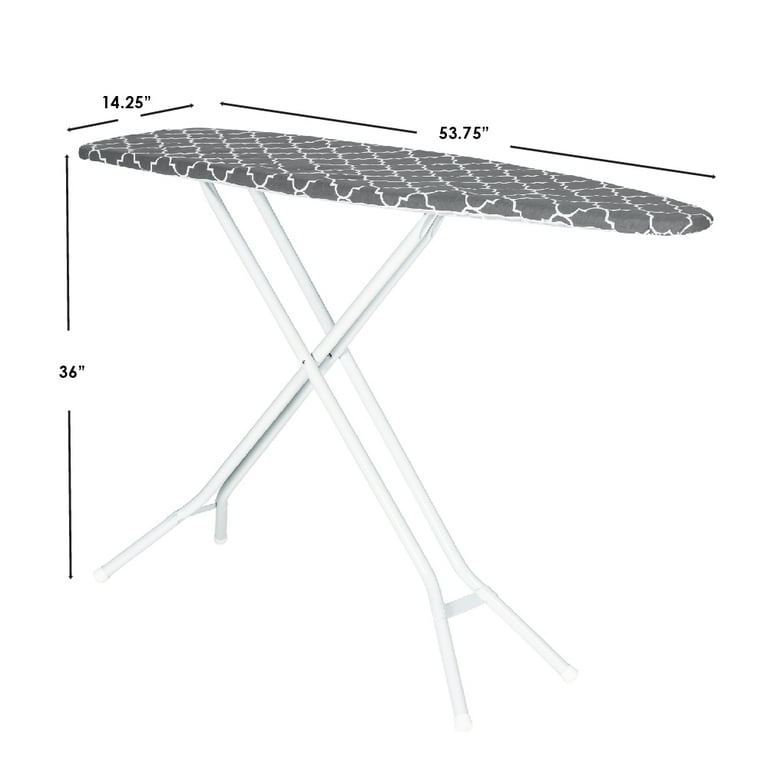 Seymour Home Products Adjustable Height, 4 Leg Ironing Board