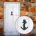 thumbnail image 6 of Mystic Colonial Hardware - Front Door Knocker 6 inches Tall Antique Anchor Design Door Knocker Hand forged Home Decor Hardware, 6 of 7