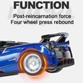 thumbnail image 5 of 1:32  Huayra BC HP Diecast Alloy Sports Cars Model Toys with Sound Light Pull Back Doors Opened Vehice Boy Christmas Gifts, 5 of 10