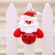 thumbnail image 4 of Juego de 4 adornos de campanas navideñas, lindo Papá Noel, reno, muñeco de nieve, oso, campanas colgantes, decoraciones navideñas para interiores, 4 of 5