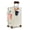 White-20in, variant on 24" Hardside Large Checked Luggage, Zipperless Aluminum Frame Suitcase,Hardshell Suitcase With Four Multi-directional Wheels, Scratch-Resistant Shell,TSA Lock, Charger Port