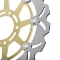 thumbnail image 3 of 3PCs Front Rear Brake Discs Rotors For TRIUMPH Tiger 1050 07-14 Tiger 1050 SE 09-13 10 11 12, 3 of 5