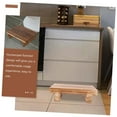 thumbnail image 3 of Taburete de noche con escalón, taburete para debajo del escritorio, taburete de cocina para taburetes de madera para pies, taburetes para adultos, taburete para escalón, 3 of 5