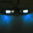 thumbnail image 3 of Riwesomey 2 uds., luz LED para coche, parabrisas, Jet, luz LED, accesorios decorativos, boquilla de pulverización para parabrisas, limpiaparabrisas Bombillas para automóviles azul, 3 of 8
