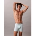 thumbnail image 7 of Calvin Klein Men's Brushed Microfiber Stretch Boxer Briefs Moonlight Jade Medium, 7 of 7