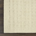 thumbnail image 5 of Nourison Perris Ivory 8' x 10'6" Area Rug, Solid, Geometric, Easy Clean, Non Shedding, Living Room, Dining Room, Bedroom, Hallway, (8' x 11'), 5 of 9