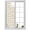 Beige, variant on Window Privacy Film Cartoon Space Shuttle Stained Glass Window Film Decorative Sun Block Window Cover Spaceship Galaxy Universe Yellow Window Clings Static Adhesive Sticker for Bathroom 19.6"x39.3"