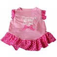thumbnail image 1 of Chien de Compagnie Fille Polka Dot Princesse Robe Bowknot Sans Manches Tutu Robes Chiot Mariage Valentine Robe Vêtements, 1 of 10