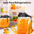thumbnail image 4 of Jarra de Vidrio con Tapa, 2 Pcs Mason Jars,Jarra de Agua 1.89 litros con Cepillo de Limpieza,jarra de boca ancha a prueba de fugas,para T&eacute; de Frutas,Zumo, Leche, T&eacute;, Caf&eacu, 4 of 7