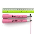 thumbnail image 4 of WOD Nation Adjustable Speed Jump Rope For Men, Women & Children - Blazing Fast Fitness Skipping Rope Perfect for Boxing, MMA, Endurance - Pink, 4 of 8