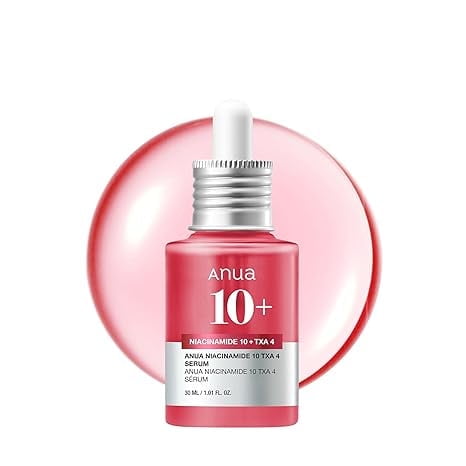 ANUA Niacinamide 10 + TXA 4 Serum, Hyaluronic Acid, Tranexamic acid, Facial Serum