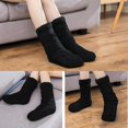 thumbnail image 4 of 1 Pair Non Slip/skid Socks, Winter Fluffy Cozy Fleece Socks, Plush Thick Warm Floor Socks, 4 of 5