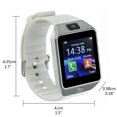 thumbnail image 3 of Methold DZ09 Bluetooth Sports HD LCD Touch Screen SIM Smart Watch For Android/IOS Phone Relojes inteligentes blanco, 3 of 8