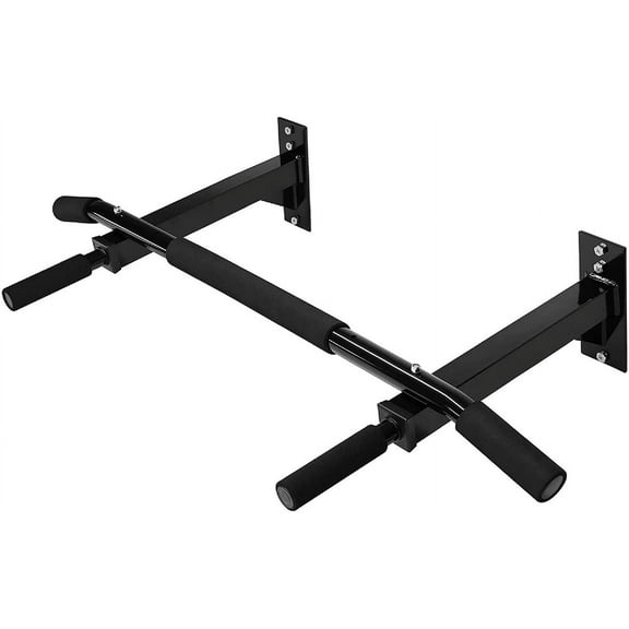 Yes4All Wall Mount Chin Up Bar, Black, Single
