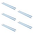 thumbnail image 1 of 10 Piezas Tipo Varilla de Dos Vías Guitarra Braguero Acero 9 x 440 mm Azul, 1 of 5