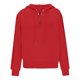 thumbnail image 5 of ICHUANYI Clearance Women's Casual Color Long Sleeve Zipper Pullover Hooded Tops With Pocket(Red, XXL) ICHUANYI WER2023081506389, 5 of 7