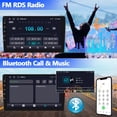 thumbnail image 4 of Gsuatey Android Car Stereo Radio for Ford Transit Custom 2020-2024 with Wireless CarPlay Android Auto Mirror Link 10.1 Inch Touchscreen Bluetooth GPS Navigation WiFi FM Backup Camera, 4 of 6