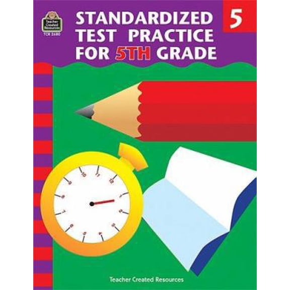 Pre-Owned Standardized Test Practice for 5th Grade (Paperback) 1576906809 9781576906804