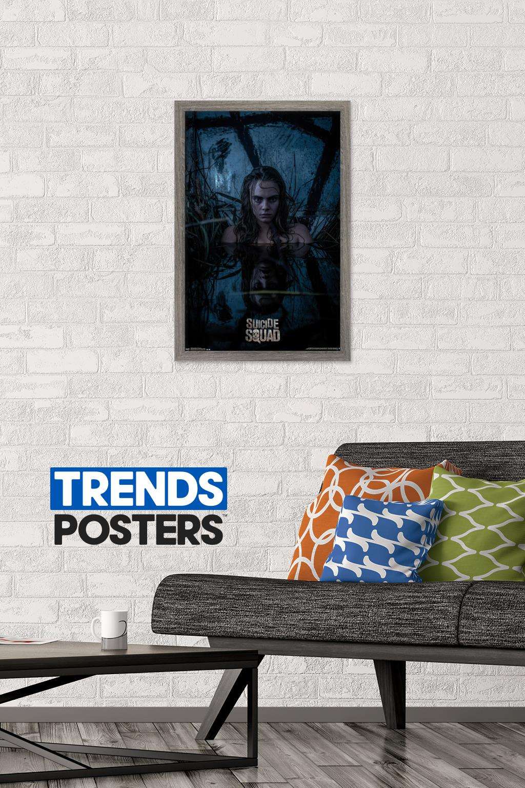DC Comics Movie - Suicide Squad - Enchantress Wall Poster, 14.725" x 22.375", Framed