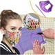 thumbnail image 4 of Plantilla de costura de plástico para cubrir la cara Patrón ajustado Protector facial Plantilla de costura DIY, 4 of 7