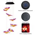 thumbnail image 3 of Auto Induction Panel LED Wind Chimes Lamp, Solar Wind Chimes Lamp, Symbolizes  Luck Night Hanging Lamp Colorful Changing Wedding Party Indoors Outdoors Purple And Yellow,maple-leaf, 3 of 8