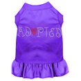 thumbnail image 1 of Robe Strass Adoptée Violet XXL (18), 1 of 1