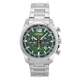 thumbnail image 1 of Citizen Reloj Eco-Drive Cronógrafo de Acero Inoxidable con Esfera Verde CA4640-50X 100 M para Hombre, 1 of 1