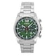 thumbnail image 1 of Citizen Reloj Eco-Drive Cronógrafo de Acero Inoxidable con Esfera Verde CA4640-50X 100 M para Hombre, 1 of 1