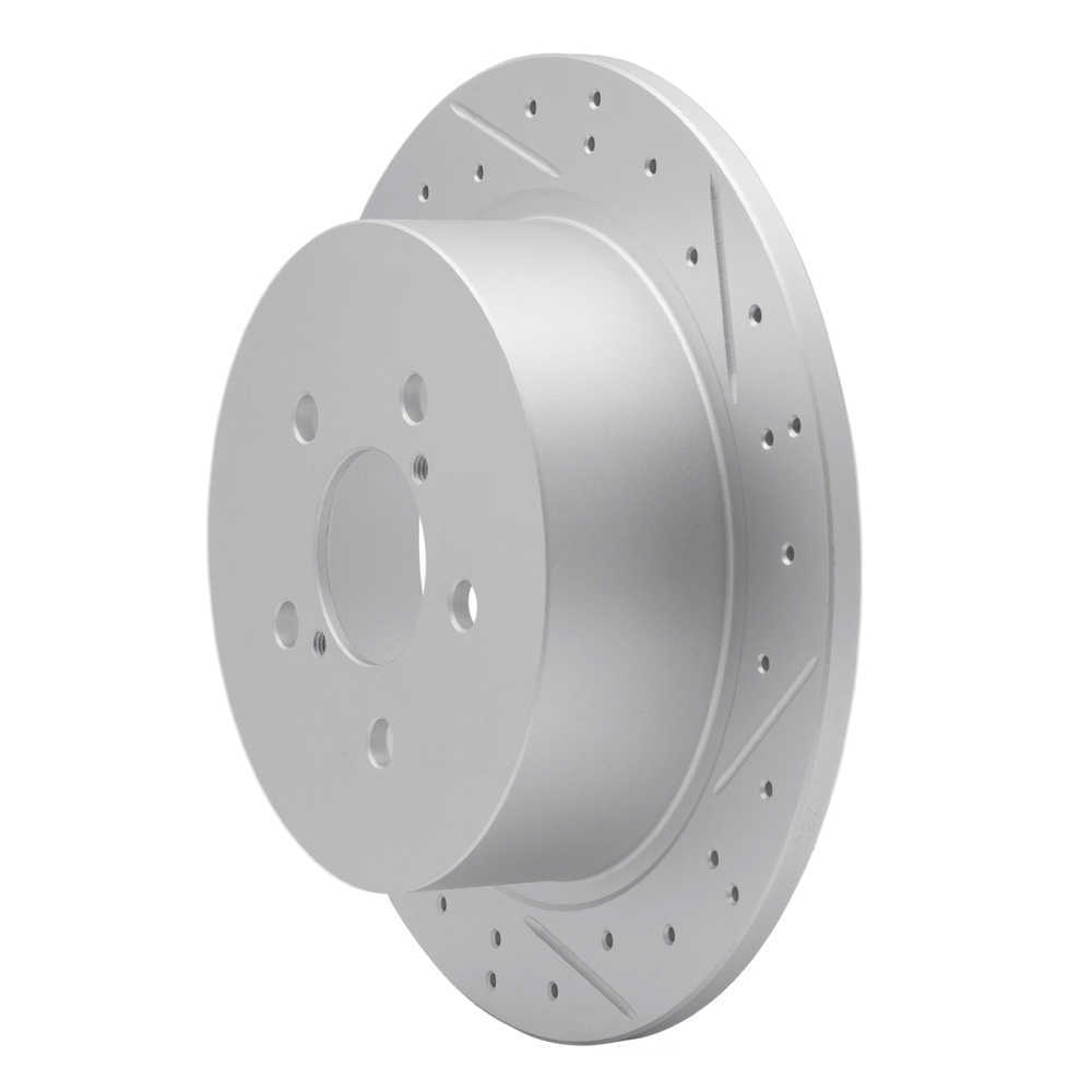 Dynamic Friction Company 830-13020R DFC Geoperformance Rotor - Drilled and Slotted