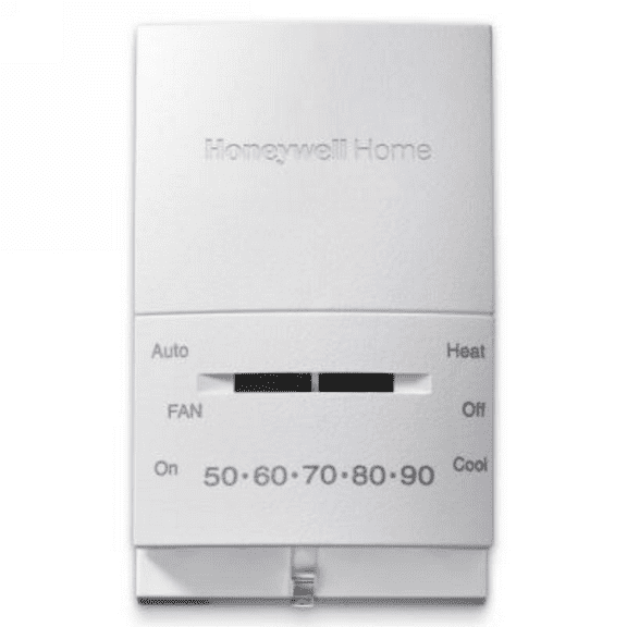 New Honeywell T834L1004 - 24V Mercury Free Single Stage Dual Scale Cooling Vertical Mount Thermostat