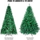 thumbnail image 5 of Arbol de Navidad Artificial JARDIMEX 210 cm Pino Follaje Verde, 5 of 7