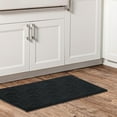 thumbnail image 5 of (2 pack) Mainstays Solid High Low Loop Kitchen Mat 18"x 27" Black, 5 of 10