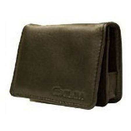 Casio EX-CASE10 - Case for camera - leather - black - for EXILIM CARD EX-S10; EXILIM Hi-Zoom EX-V7, V8, V8BK, V8SR; EXILIM ZOOM EX-Z100, Z1080, Z200
