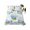 Purple, variant on Summer Hydrangeas Twim XL Size Flat Sheet, Wrinkleproof & Fadeproof Cooling Flat Bed Sheet Only, White Blue Flowers Pastoral Leaves Breathable Soft Bedding Top Sheets 66 x 102 Inches