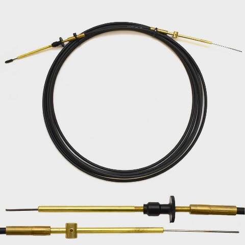 Uflex Boat Throttle Control Cable C4X28 | Evinrude Johnson OMC 28 Feet