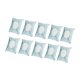 thumbnail image 4 of 10 fundas de almohada desechables de 32x20 pulgadas, elásticas y prácticas. Azul, 4 of 9