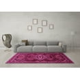 thumbnail image 3 of Ahgly Company Indoor Round Persian Pink Traditional Area Rugs, 4' Round, 3 of 4