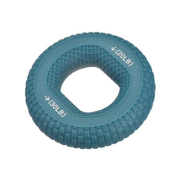 Fortalecedor de agarre Unique Bargains 3.07' 20-30 Lbs Silicona Anillos Ejercicios Oscuro Azul