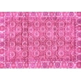 thumbnail image 1 of Ahgly Company Indoor Rectangle Oriental Pink Traditional Area Rugs, 3' x 5', 1 of 4