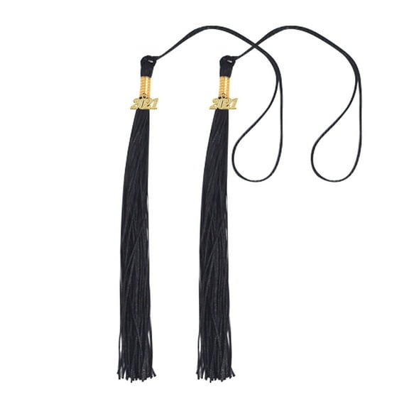 Pretxorve Academic Grade Graduation Tassels with 2025 Gold Pendants Graduation Grade Tasse