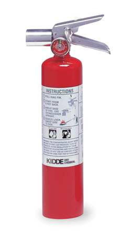 Buckeye 50000 Stainless Steel Water Pressurized Hand Held Fire Extinguisher 