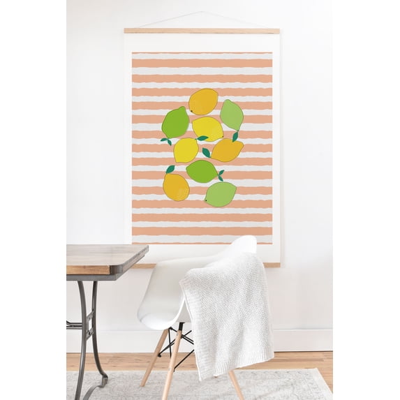 Society6 Citrus Crowd by Orara Studio Art Print and Hanger