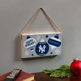 thumbnail image 3 of New York Yankees 6" x 11" Holiday Wood Wall Sign, 3 of 3