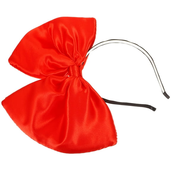 LULULION Red Bowknot Hairband Lightweight Hair Hoop for Woman Party Decoration