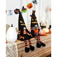 thumbnail image 3 of Ayieyill 2PCS Halloween Gnome Plush Decorations - Mr and Mrs Handmade Scandinavian Tomte for Halloween Table Ornament, Tiered Tray Decor, Halloween Trick or Treat Gift, 3 of 8