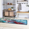 thumbnail image 4 of Dreamtimes Winter Snowman Hallway Runner Rug 2'x6' Kitchen Rug with Rubber Backing Red Cardinal Bird Non Slip Entryway Rug Runner Washable Soft Area Rug for Hallway Bedroom Kitchen Decor, 4 of 6