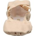 thumbnail image 2 of Chaussons/chaussures de Ballet en Toile à Semelle Élastique pour Femmes, 2 of 5