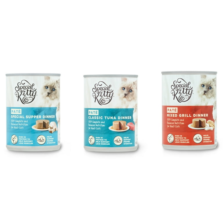 Walmart special kitty canned cat food sales